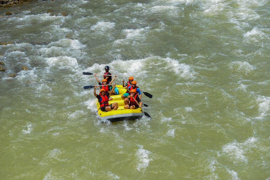 Kiulu White Water rafting Kota Kinabalu